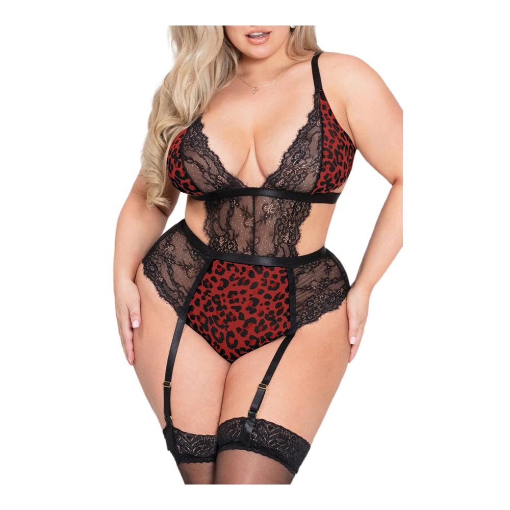 Weinrot Leopard