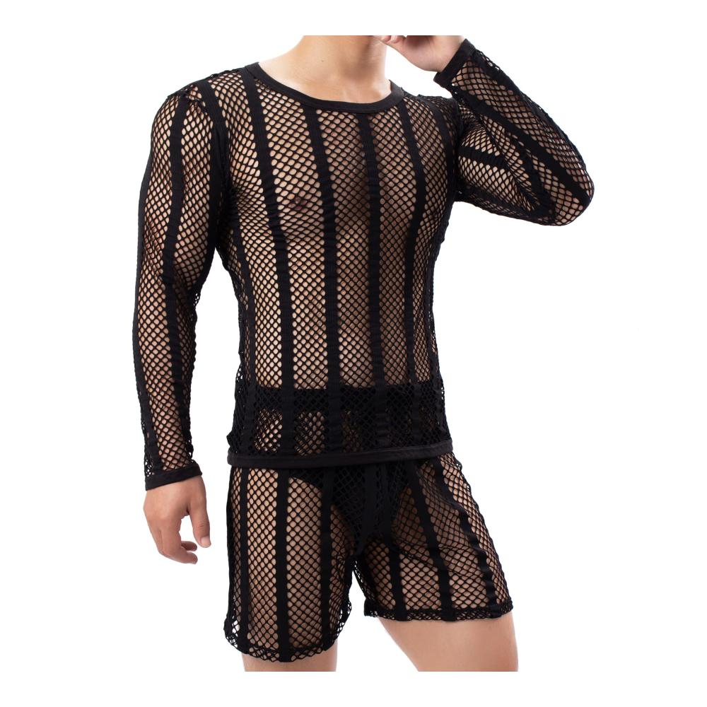 B-Hemd Boxer Schwarz
