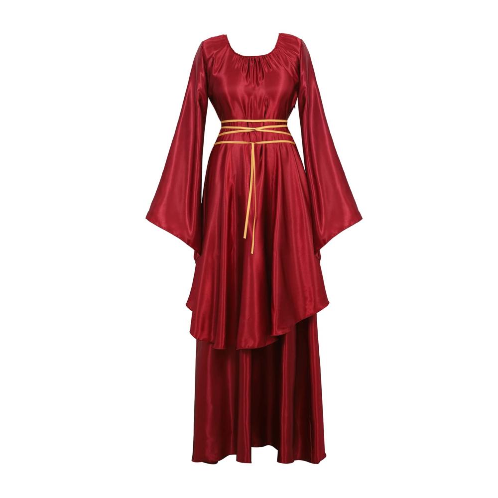 Wein Rotes Kleid