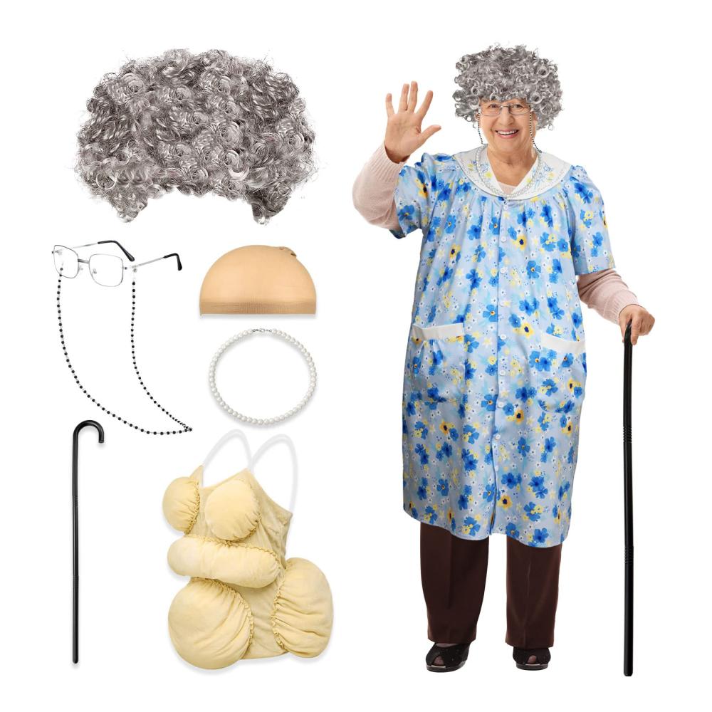 Elegantes weißes graues Haar