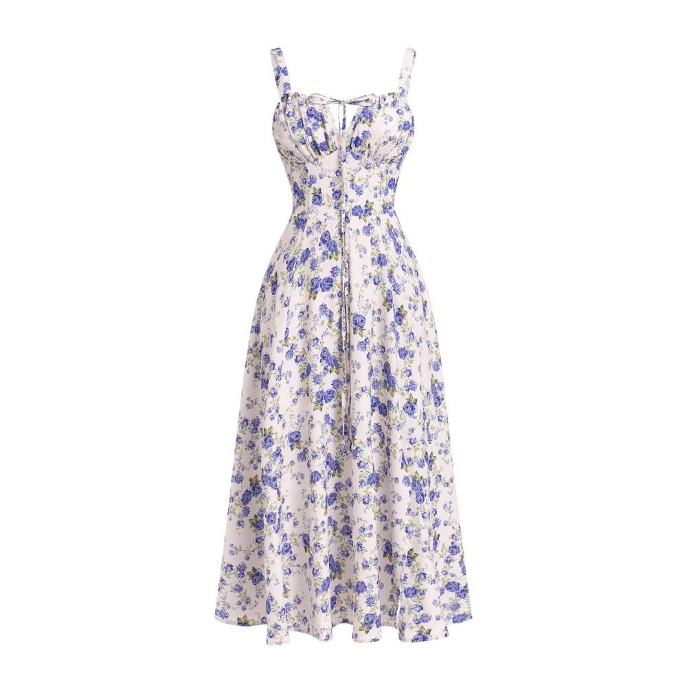 Aprikose Blau Blumen 03