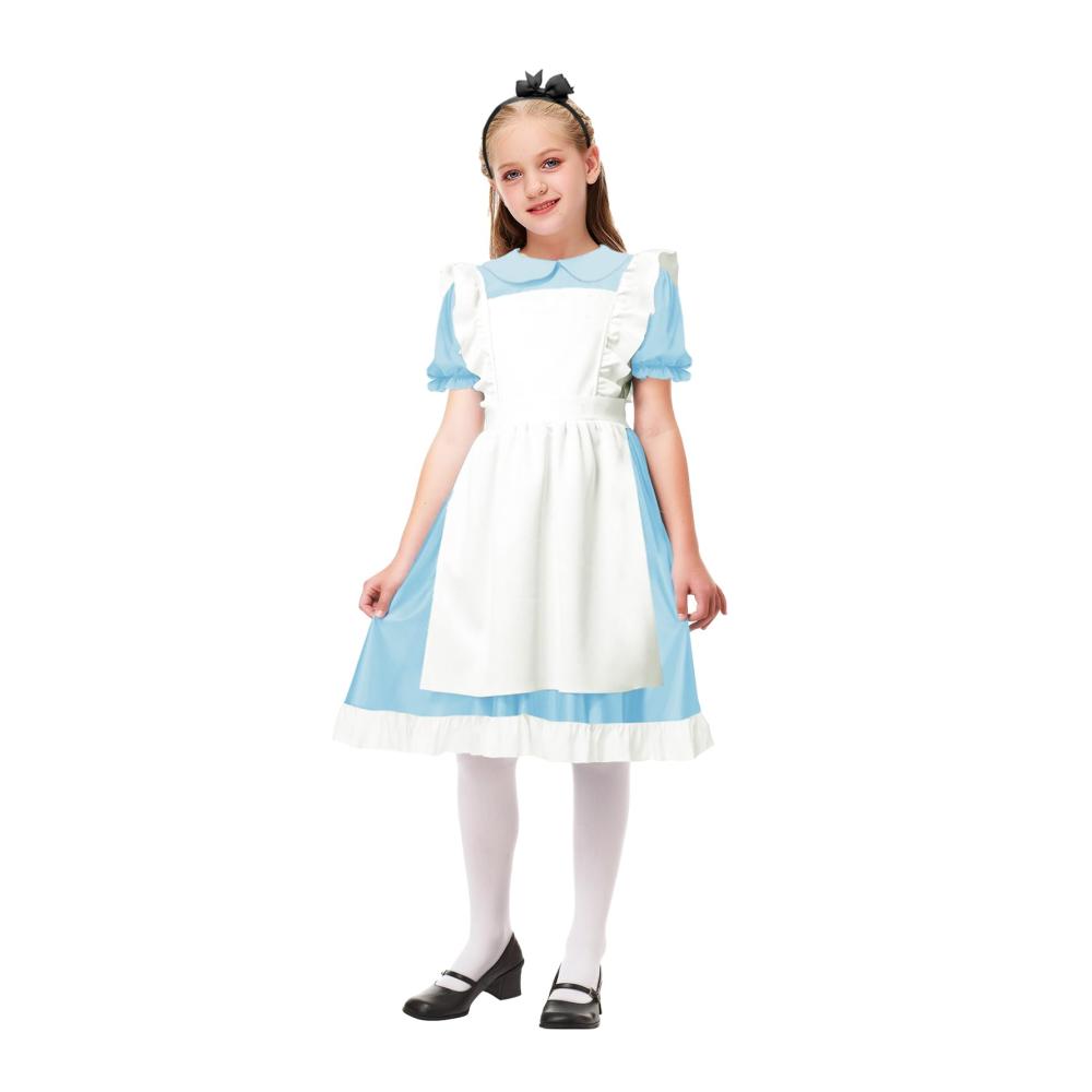 Hellblaue Mädchen