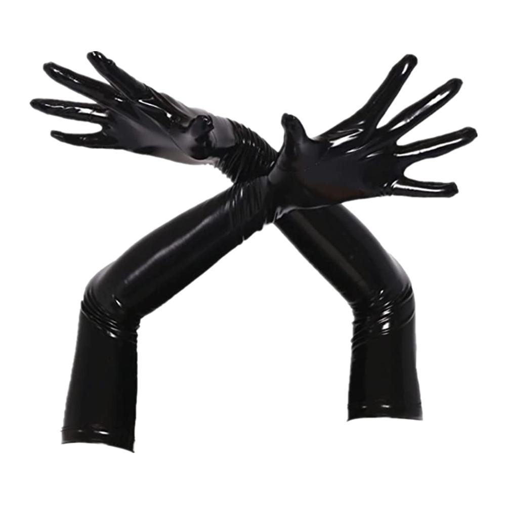 Schwarze Handschuhe