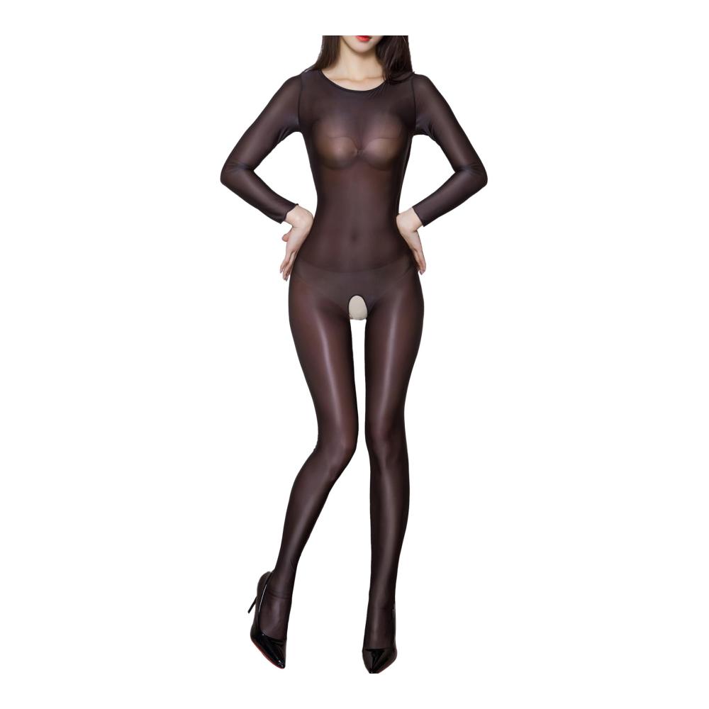 Schwarzes Langarmshirt a
