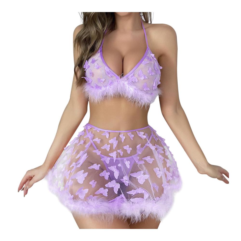 Schmetterling-violett