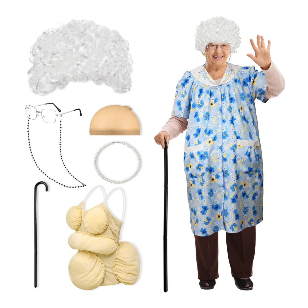 Elegantes weißes Haar