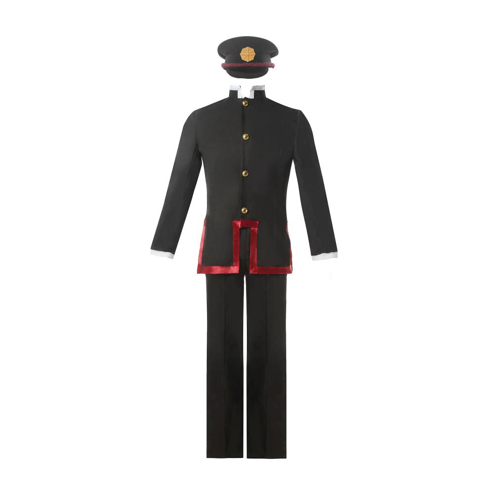 Hut in schwarzer Uniform