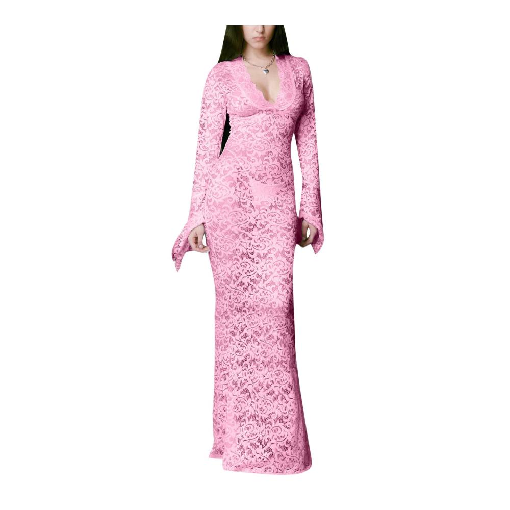 Rosa-sehen durch