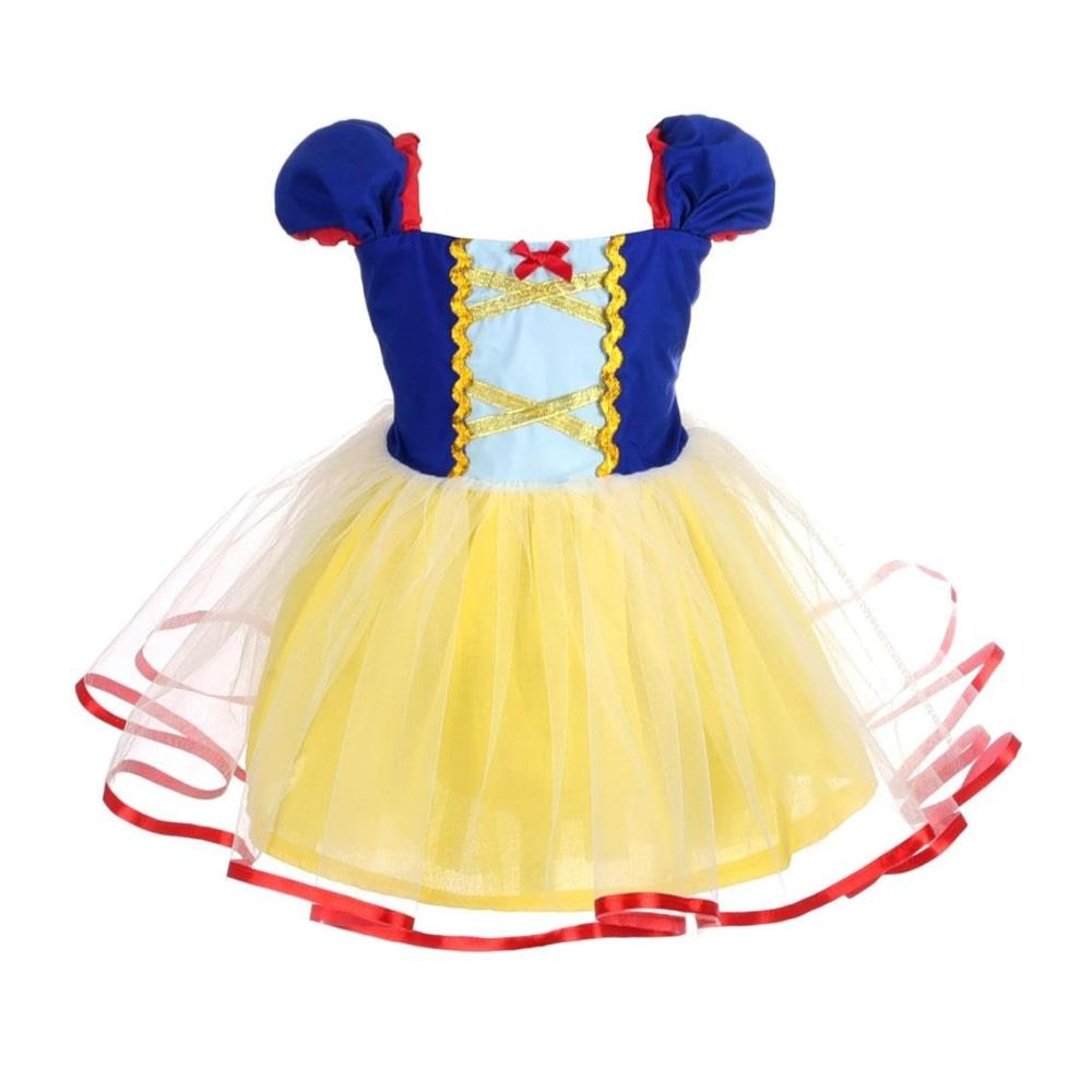 Tulle Stil - Gelb (Nur Kleid)