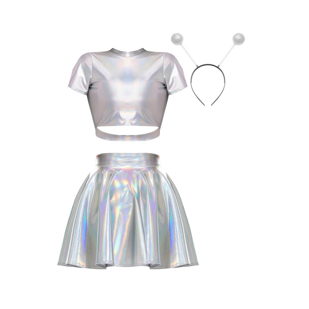 Outfit Silber