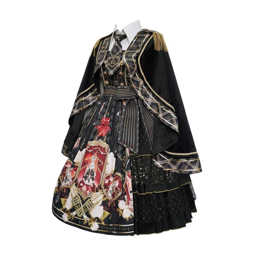 Slip Kleid Hemd Manntel (schwarz)
