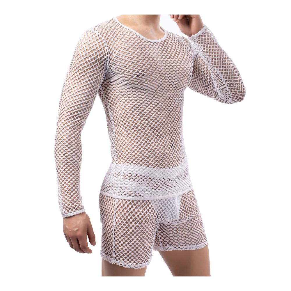 Hemd Boxer Weiß