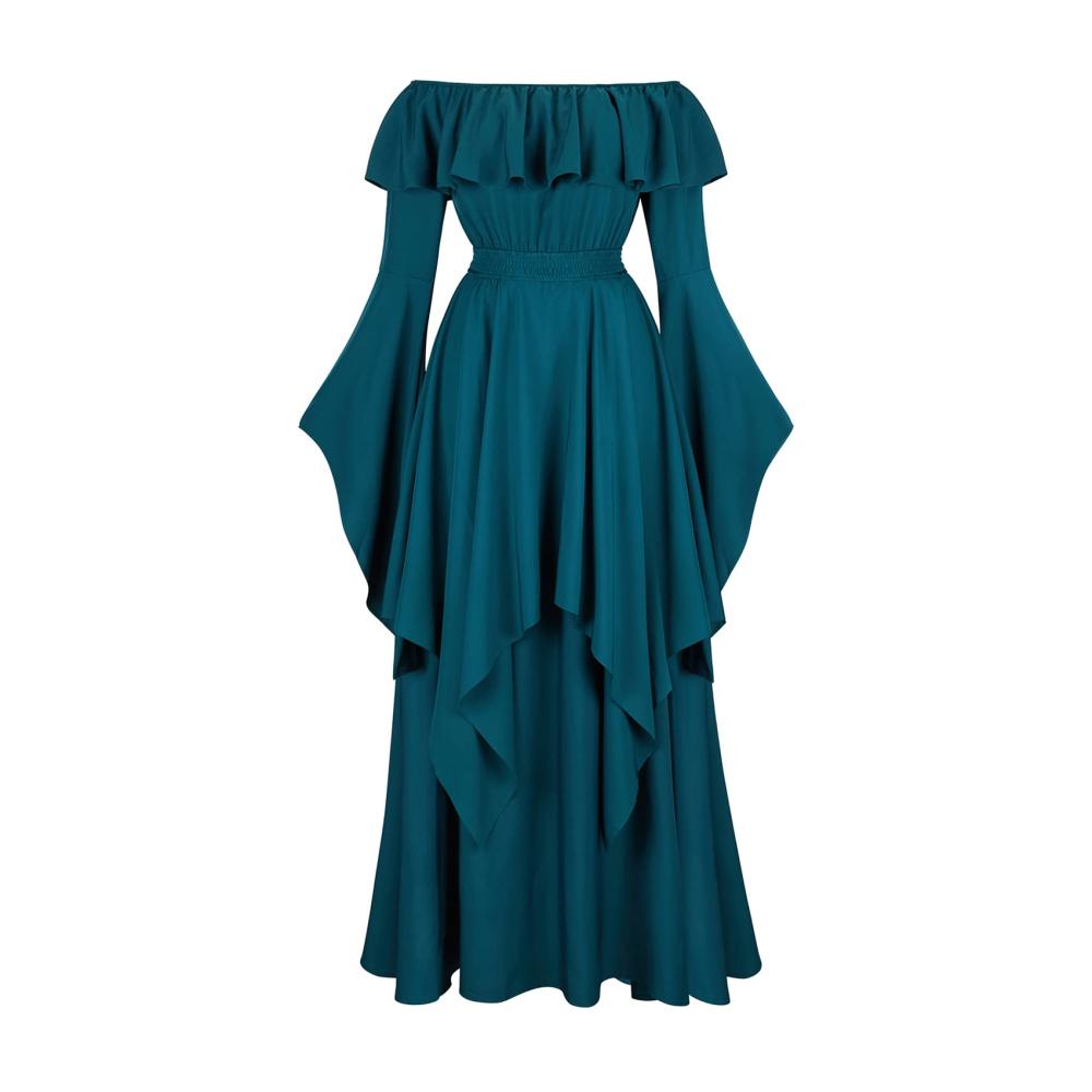 Feenkleid Schwarzgrün
