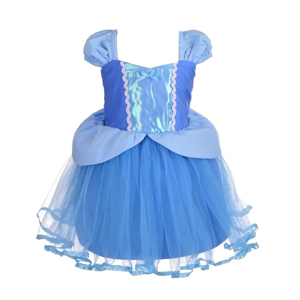 Tulle Stil - Blau (nur Kleid)
