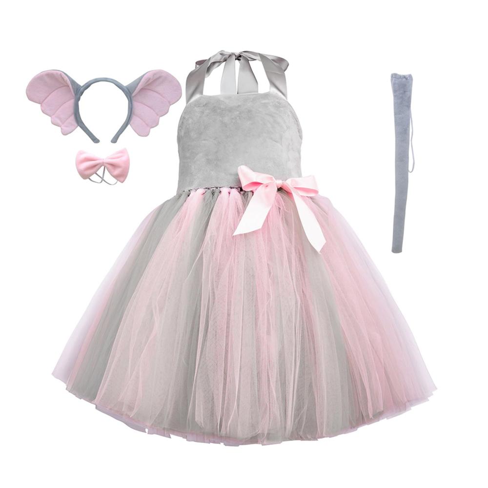 Graues Elefanten-Outfit