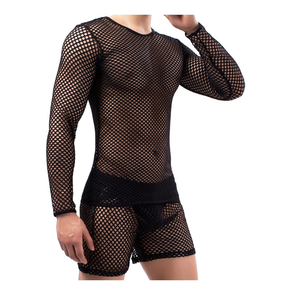 Hemd Boxer Schwarz