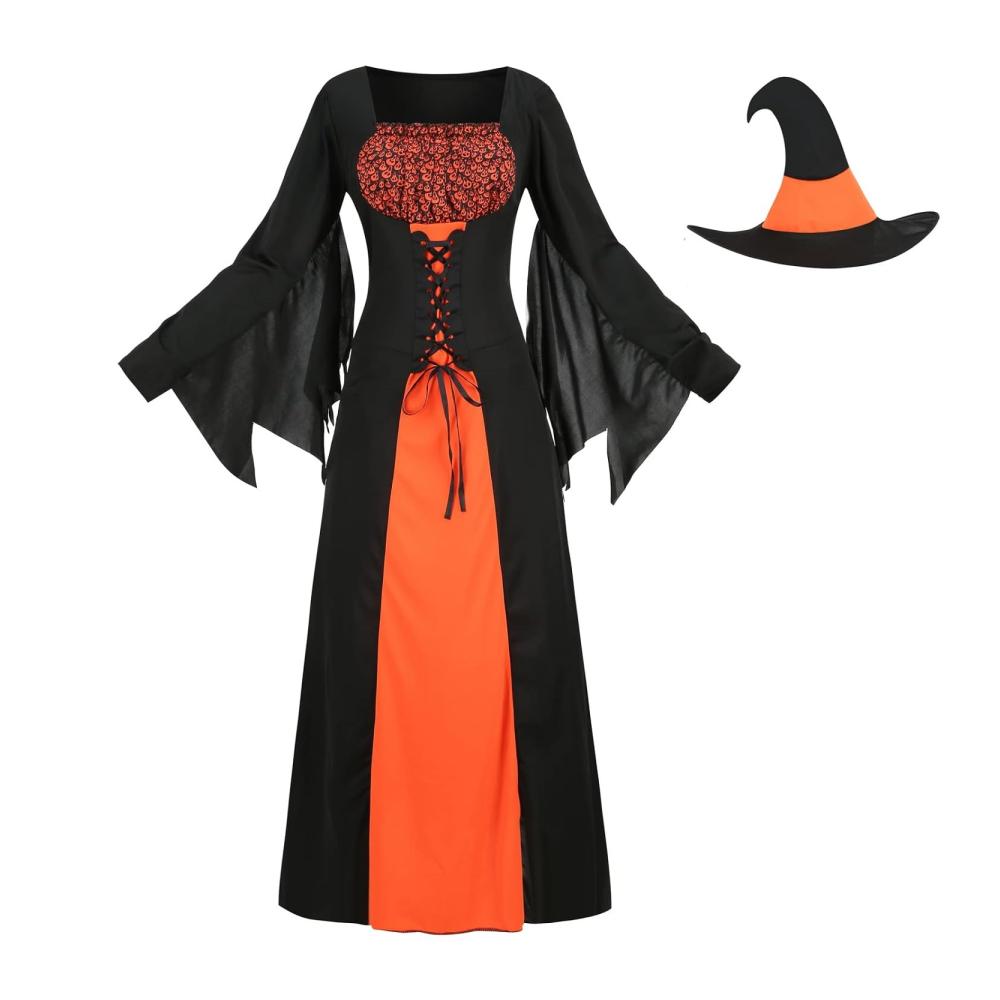 Orange/Schwarz