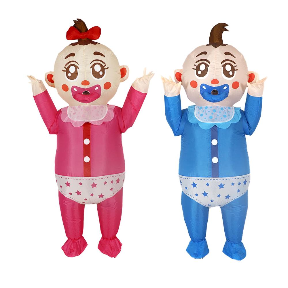 F-blau und rosa
