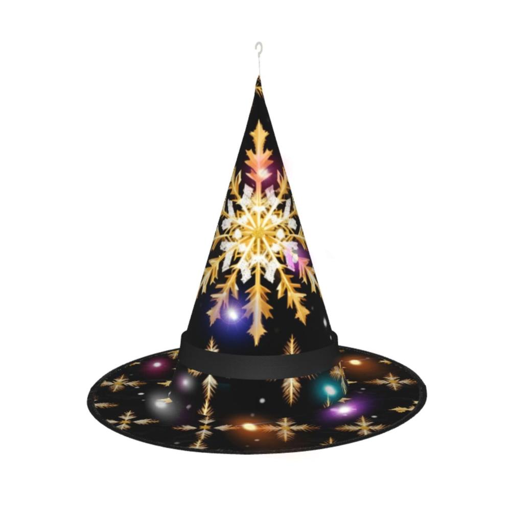 Goldene Weihnachtsschneeflocke