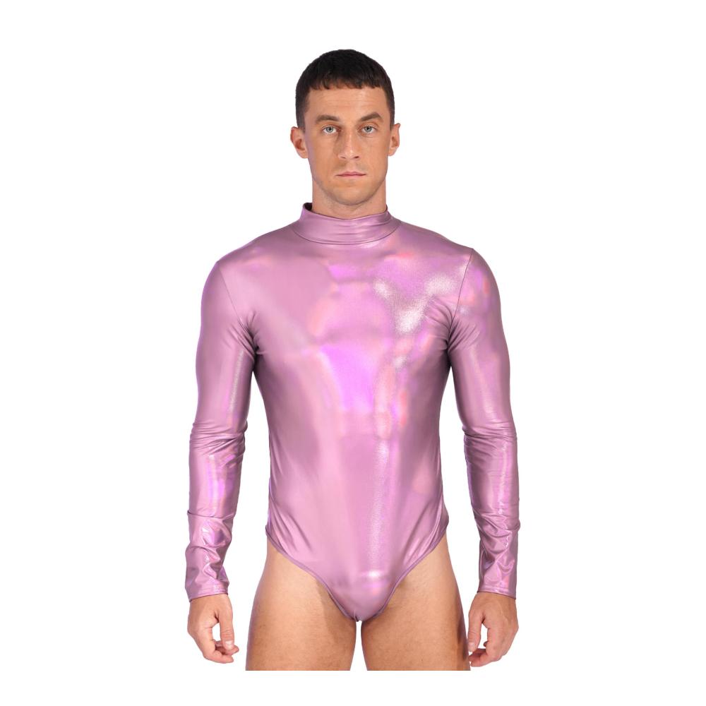 Mock Neck Rosa