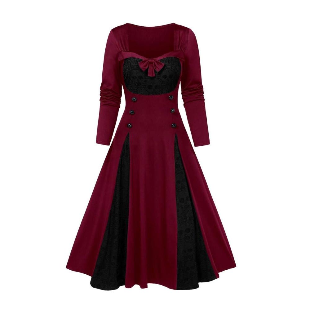 05-Wein Weinlese Kleid