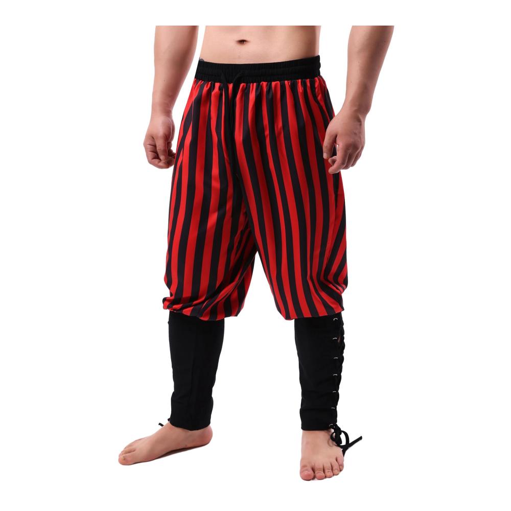 Schwarz&rot gestreift